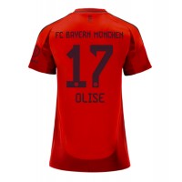 Camiseta Bayern Munich Michael Olise #17 Primera Equipación Replica 2024-25 para mujer mangas cortas